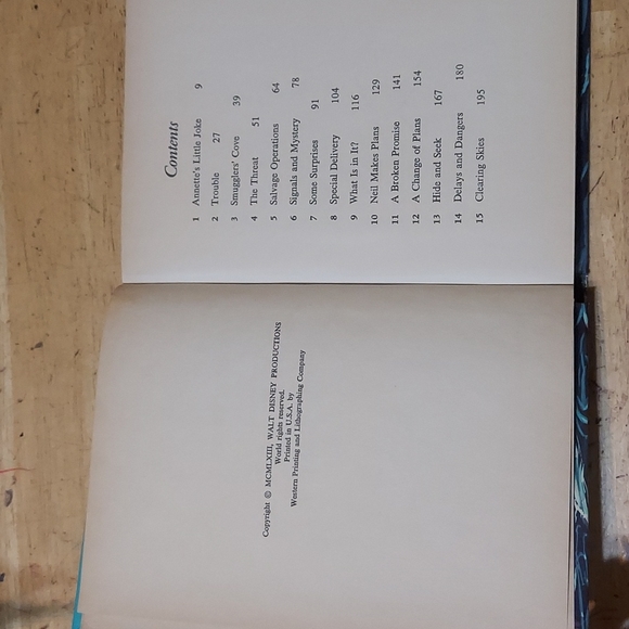 Whitman 1963 1st edition Walt Disney Annette and the Mystery at Smugglers Cove - Picture 5 of 7